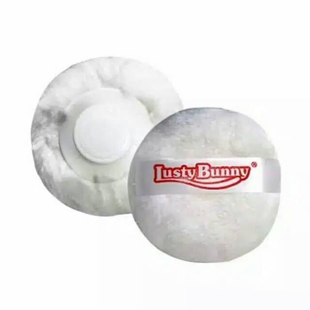 Lusty Bunny Tepukan Bedak Gagang / Pita 1 pcs