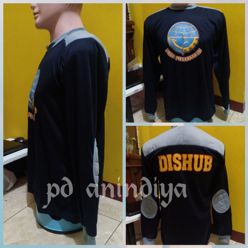 kaos deker dishub tangan panjang