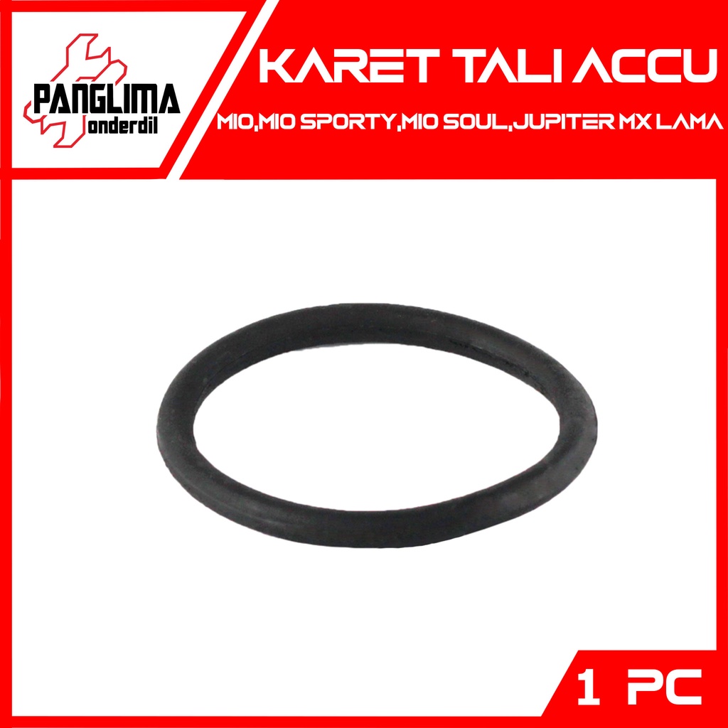 Karet Tali Accu Mio &amp; Mio Sporty &amp; Mio Soul &amp; Jupiter MX Lama Sabuk Pengikat Aki-Acu