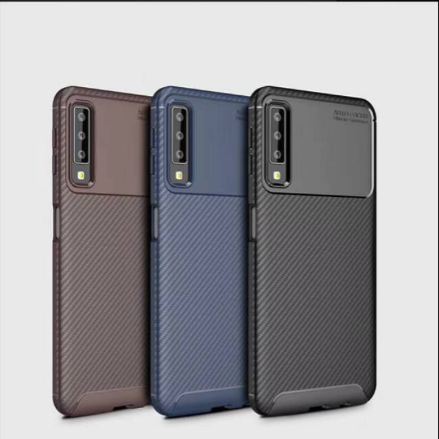 Samsung A10 Soft Case Focus Carbon Premium