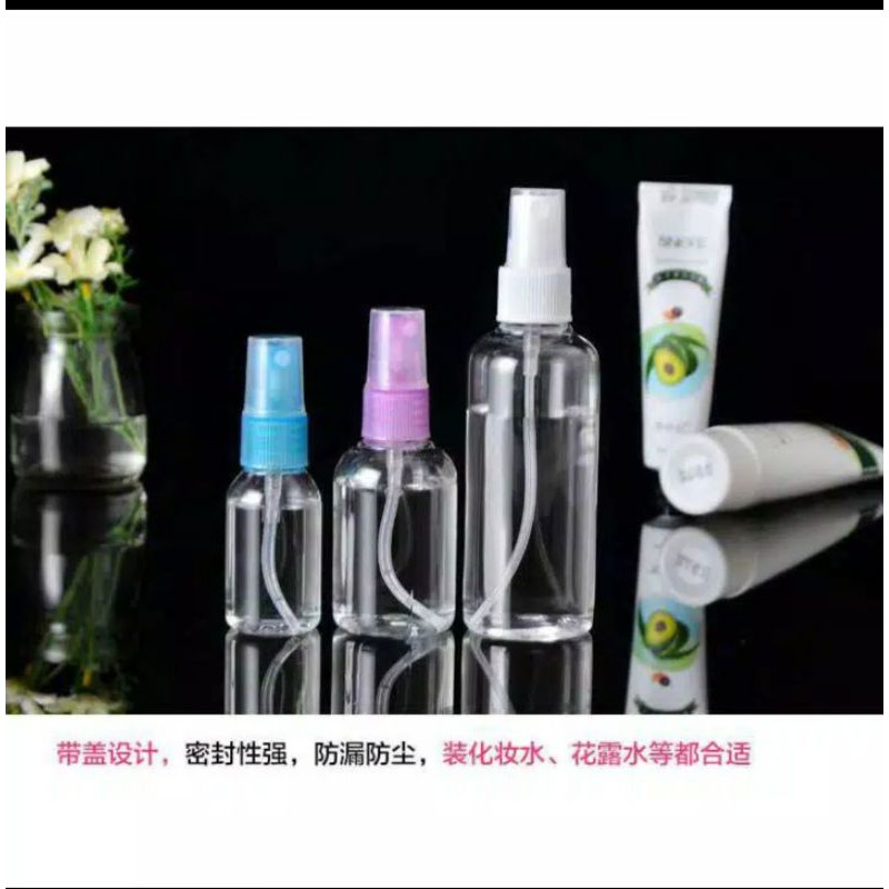 BOTOL KOSONG SPRAY 50 ML BOTOL PARFUM