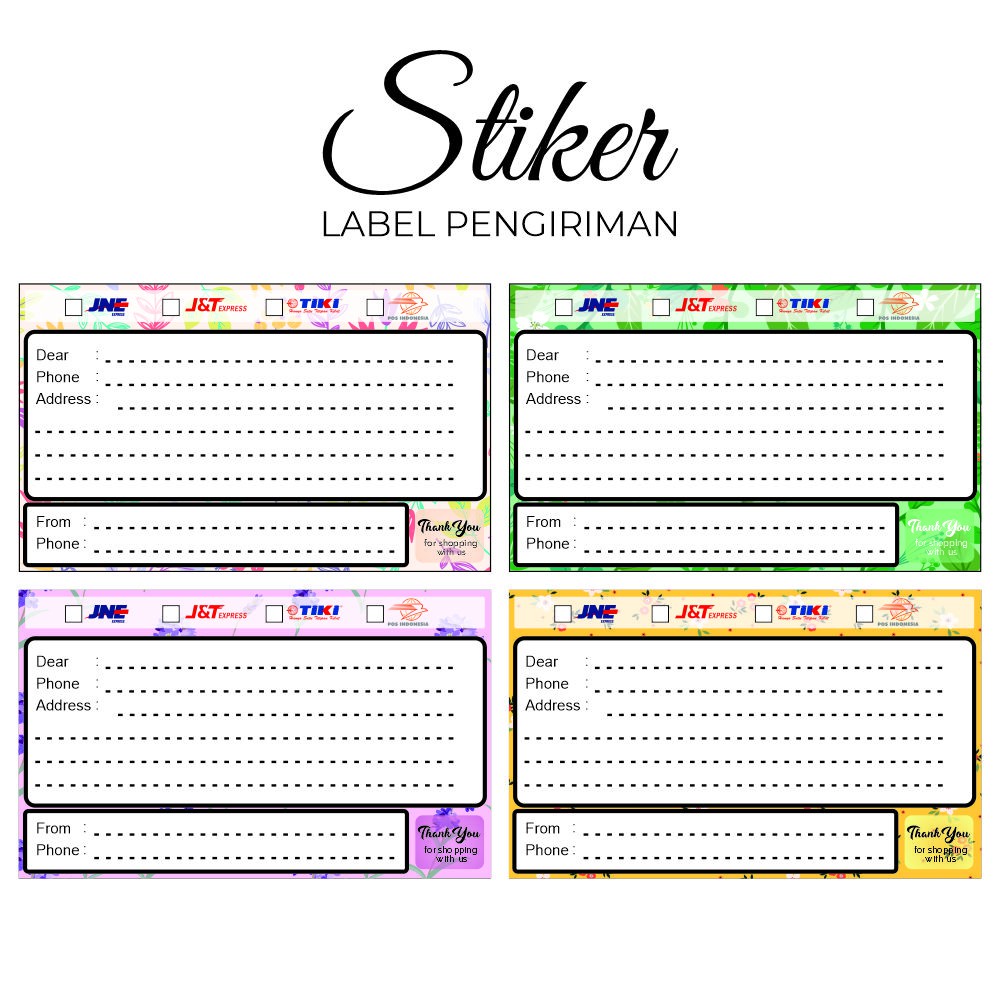 

Ditaprint Label Olshop stiker pengiriman label pengiriman label paket online shop
