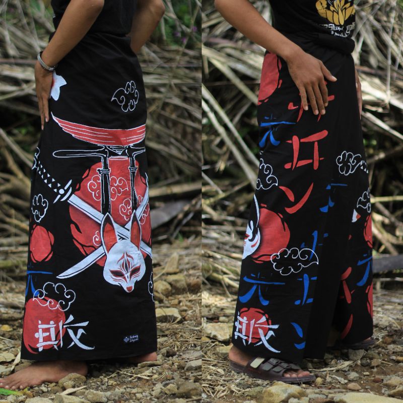 SARUNG LUKIS / SARUNG BATIK LUKIS HANDMADE/ SARUNG TETRAN MUSLIM SARUNG ASTRONOT