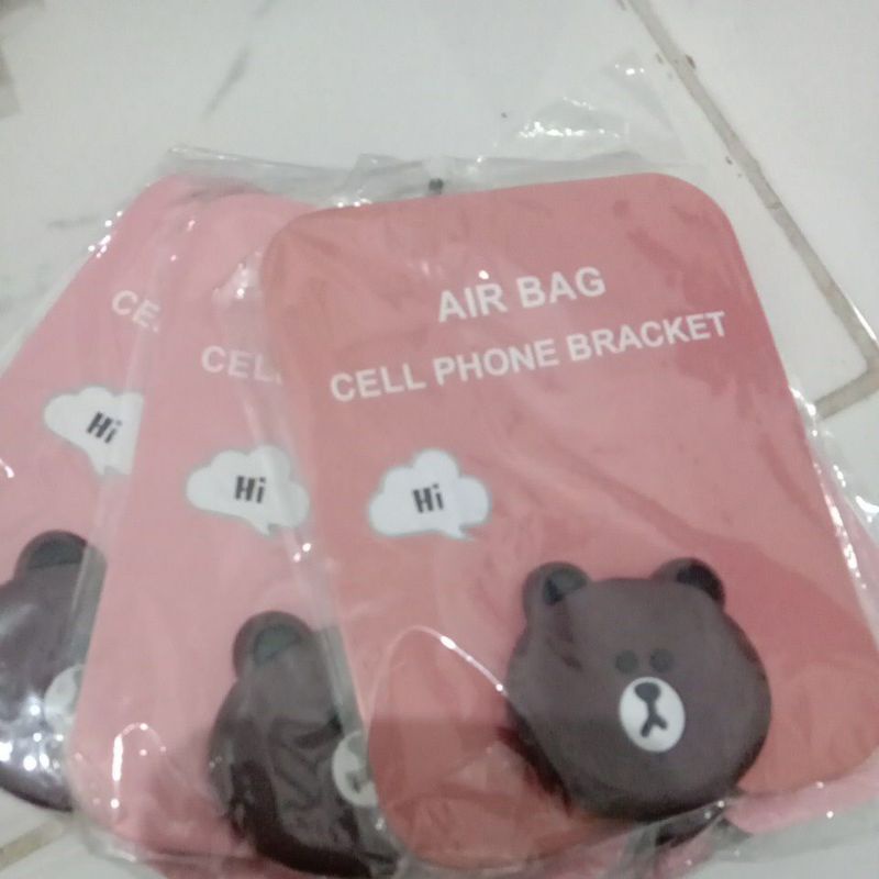 pop socket/air bag cell phone bracket