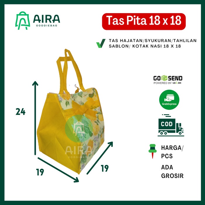 

NEW tas spunbond pita hajatan/ box nasi - Warna Campur