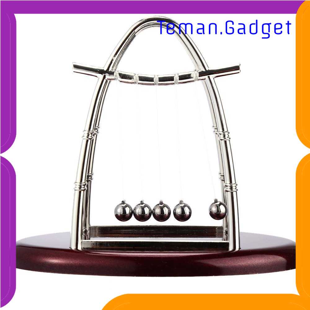 TG-MA Balance Ball Pajangan Meja Pendulum Newton Model Arched - ZY02