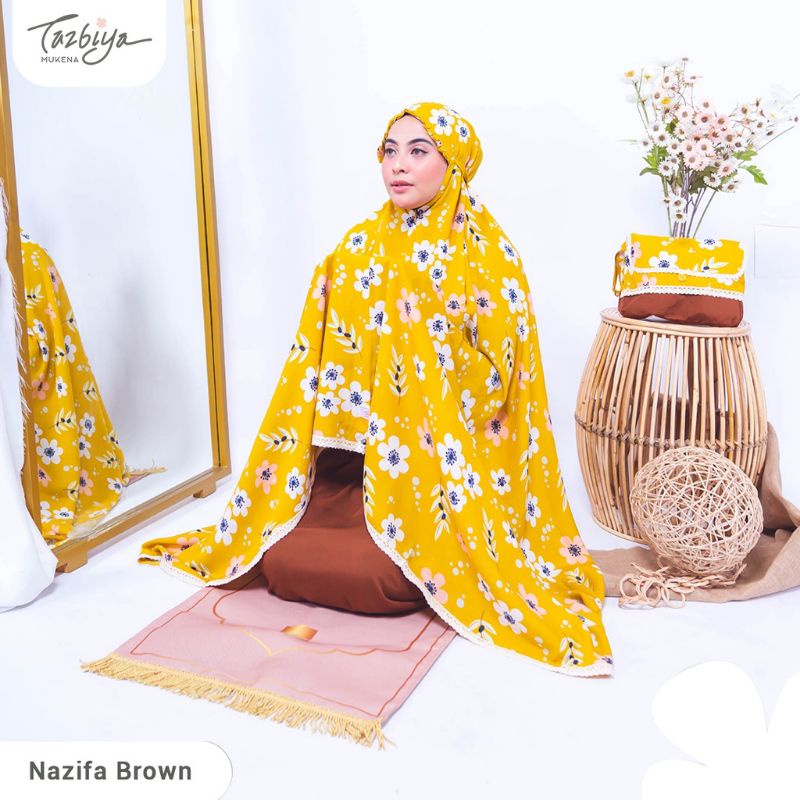 MUKENA TAZBIYA KOMBINASI 2IN1 NAZIFA SERIES ALLSIZE