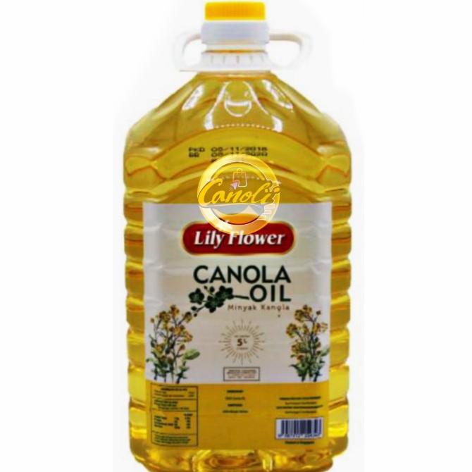 

lily flower canola oil 5l / minyak kanola 5lt
