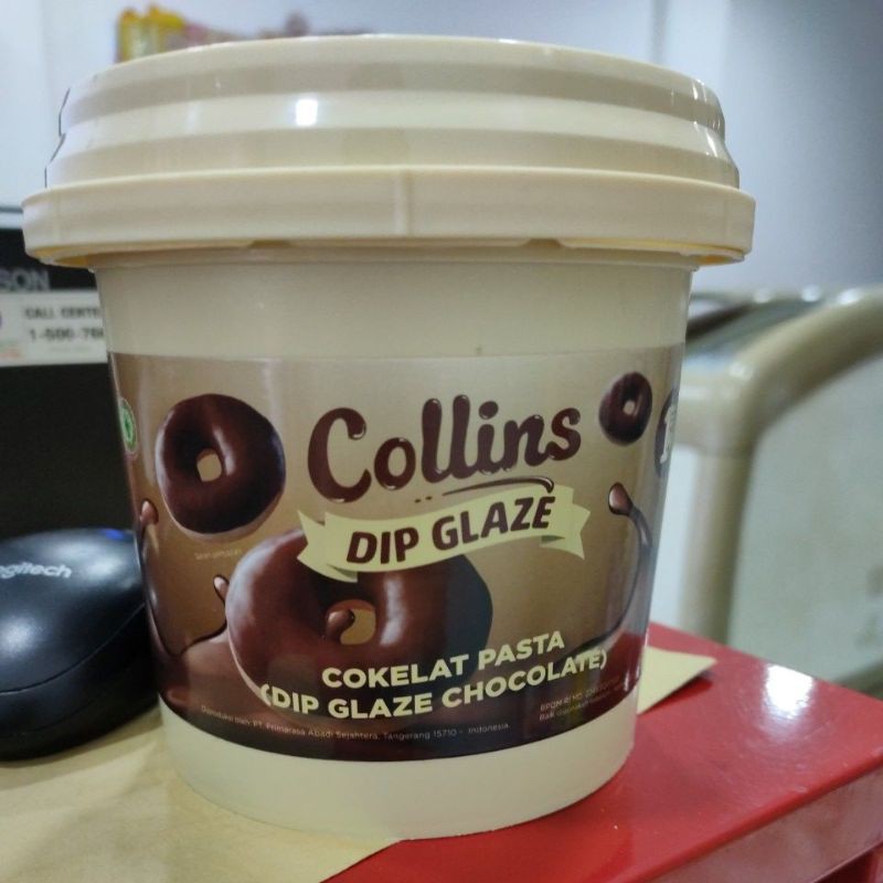 

Collins Dip Glaze Coklat 1kg