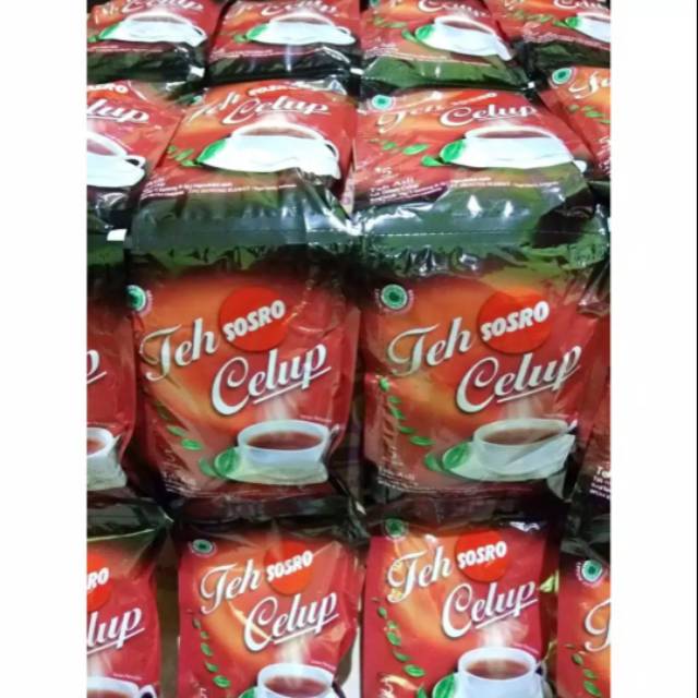 

Teh celup sosro sacshet
