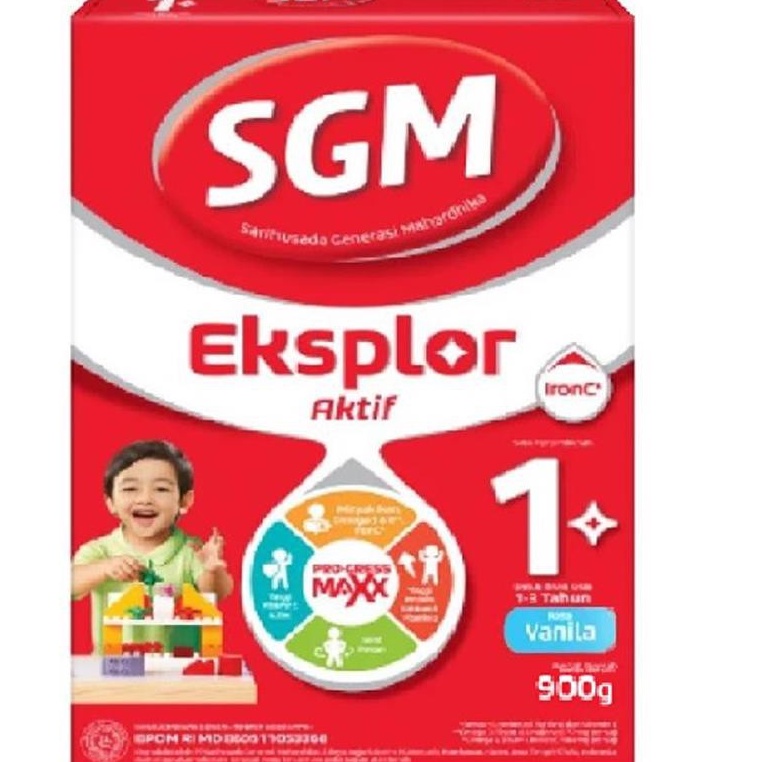 

SGM EKSPLOR 1+ VANILA / MADU BOX 900GR