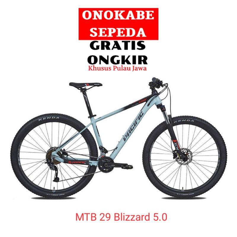 MTB 29 PACIFIC BLIZZARD 5.0 Shimano 18Sp Alloy
