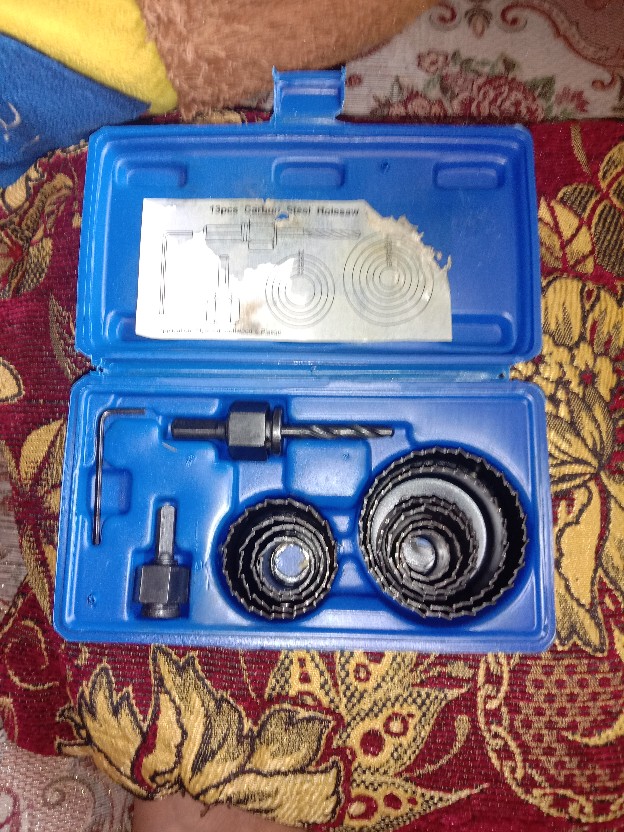 Holesaw Kit 13 Pcs Holesaw Set Mata Bor Kayu
