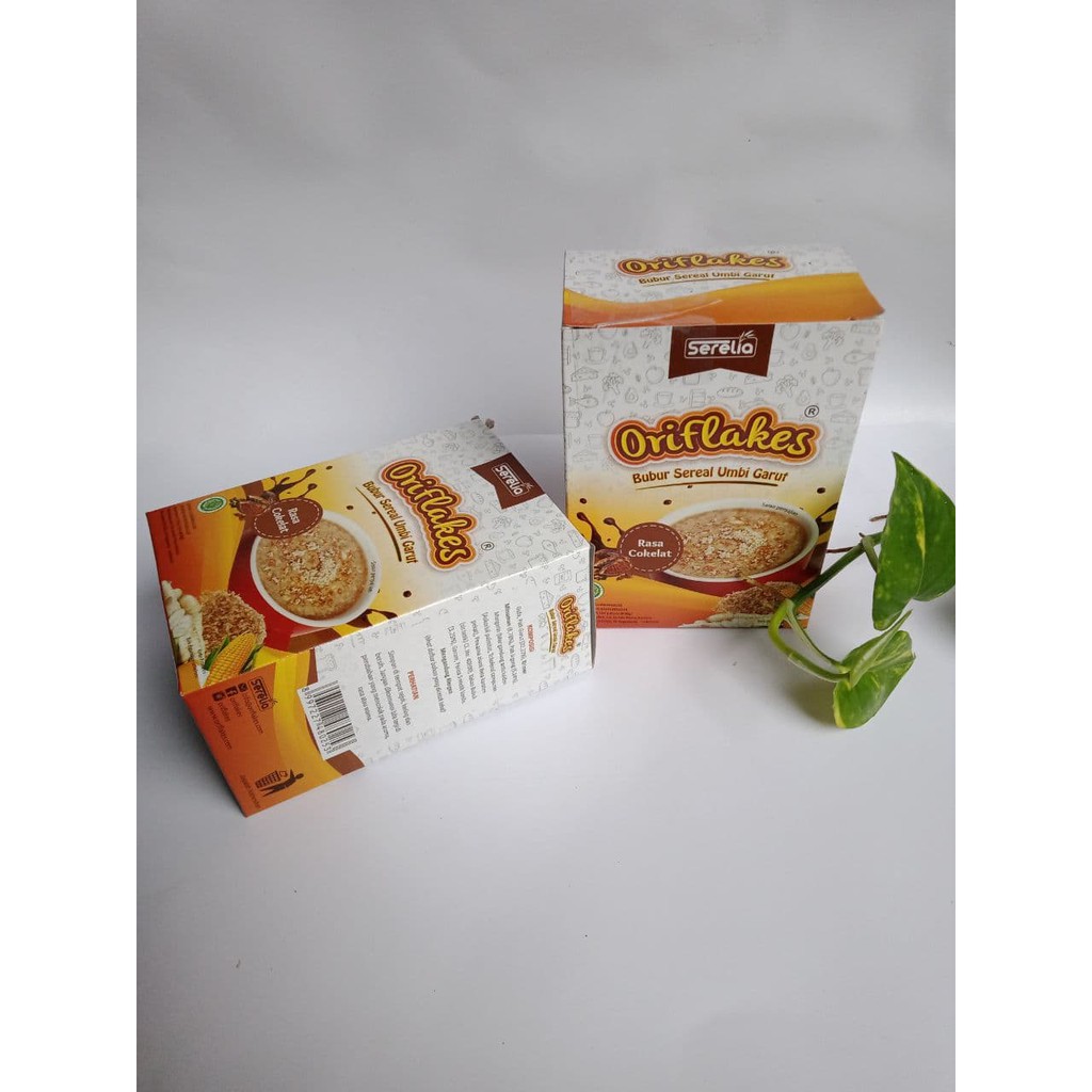 

Oriflakes Sereal Solusi Maag & Asam Lambung saset rasa cokelat