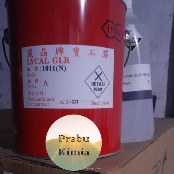 

CUCI-GUDANG Resin Lycal 1011 Keras Bening paket 1kg