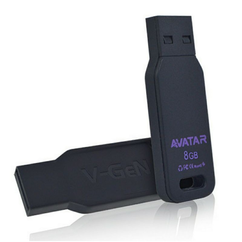 USB 8GB V-GeN AVATAR 2.0 FLASH DISK FLASH DRIVE VGEN 8 GB