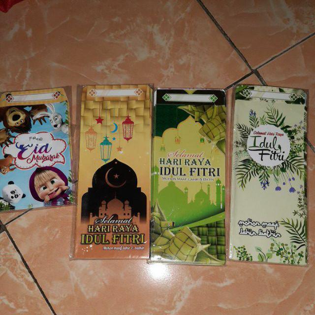 Amplop Lebaran Jumbo 1 Pack Isi 10 Jika Motif Yang Di Pilih Kosong Maka D Kirim Random Tanpa Konfirm