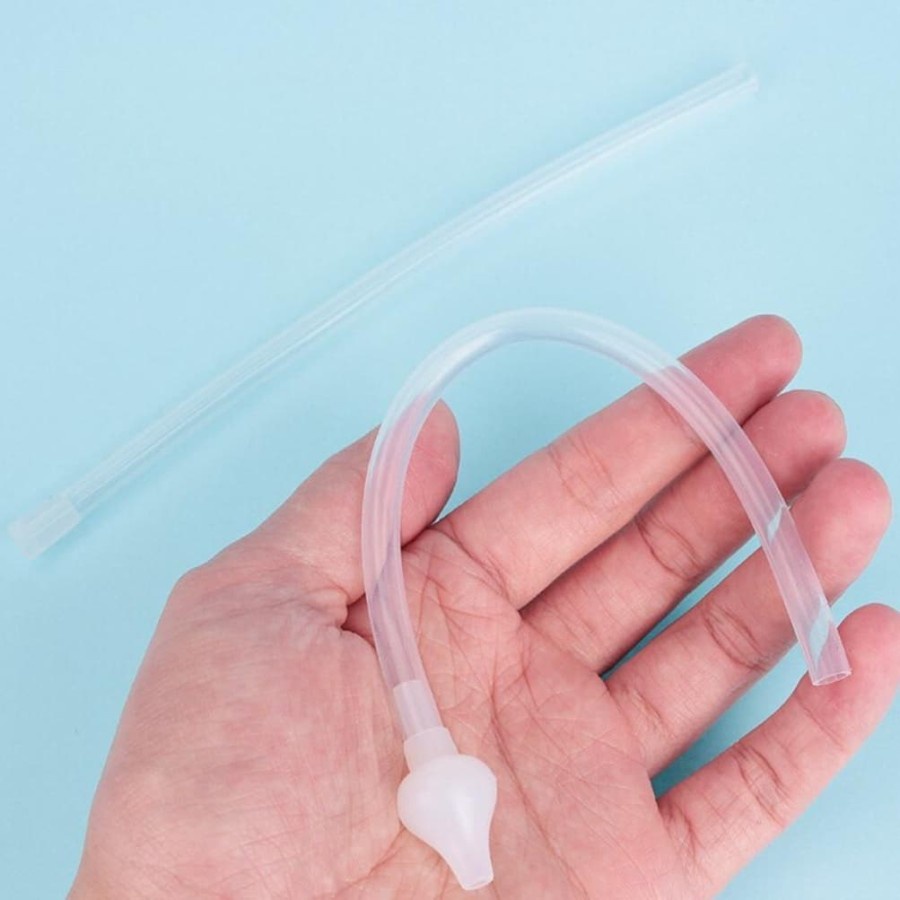 Nasal Aspirator Alat Pembersih Hidung Bayi Bahan Silikon / Nasal Aspirator Alat Bantu Sedot Ingus Bayi