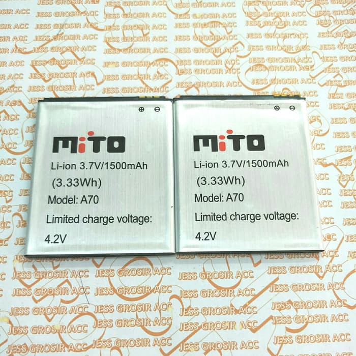 Baterai Battery Batre ORIGINAL MITO BA-00050 BA00050 / A70