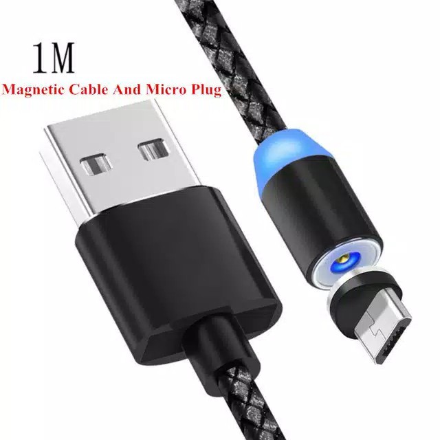 COD Kabel Data / Charger USB Magnetik Quick Charge fast apple  iPhone USB Micro Oppo Samsung xiaomi