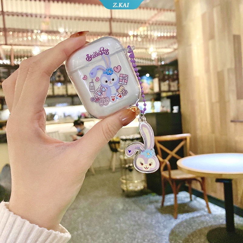 Casing Silikon Motif Kartun Disney Untuk Simpan Earphone Wireless Bluetooth Apple AirPods 1 / 2 pro