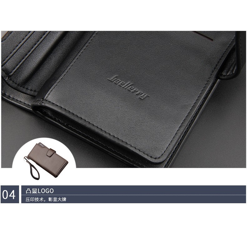 [PASTI ORI] DOMPET PRIA KULIT BAELLERRY / DOMPET WANITA DOMPET PANJANG IMPORT 22 SLOT KARTU KULIT
