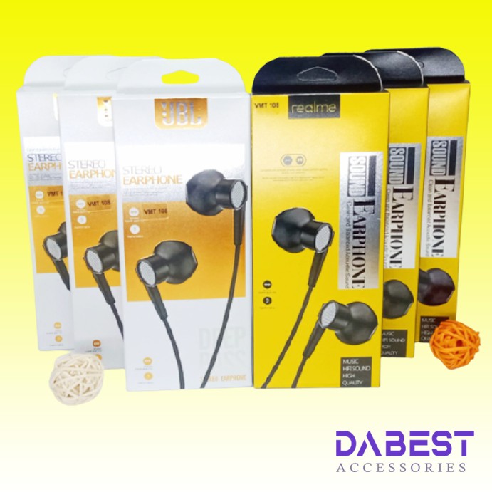 Headset Earphone VMT 108 Music HiFi Sound High Quality