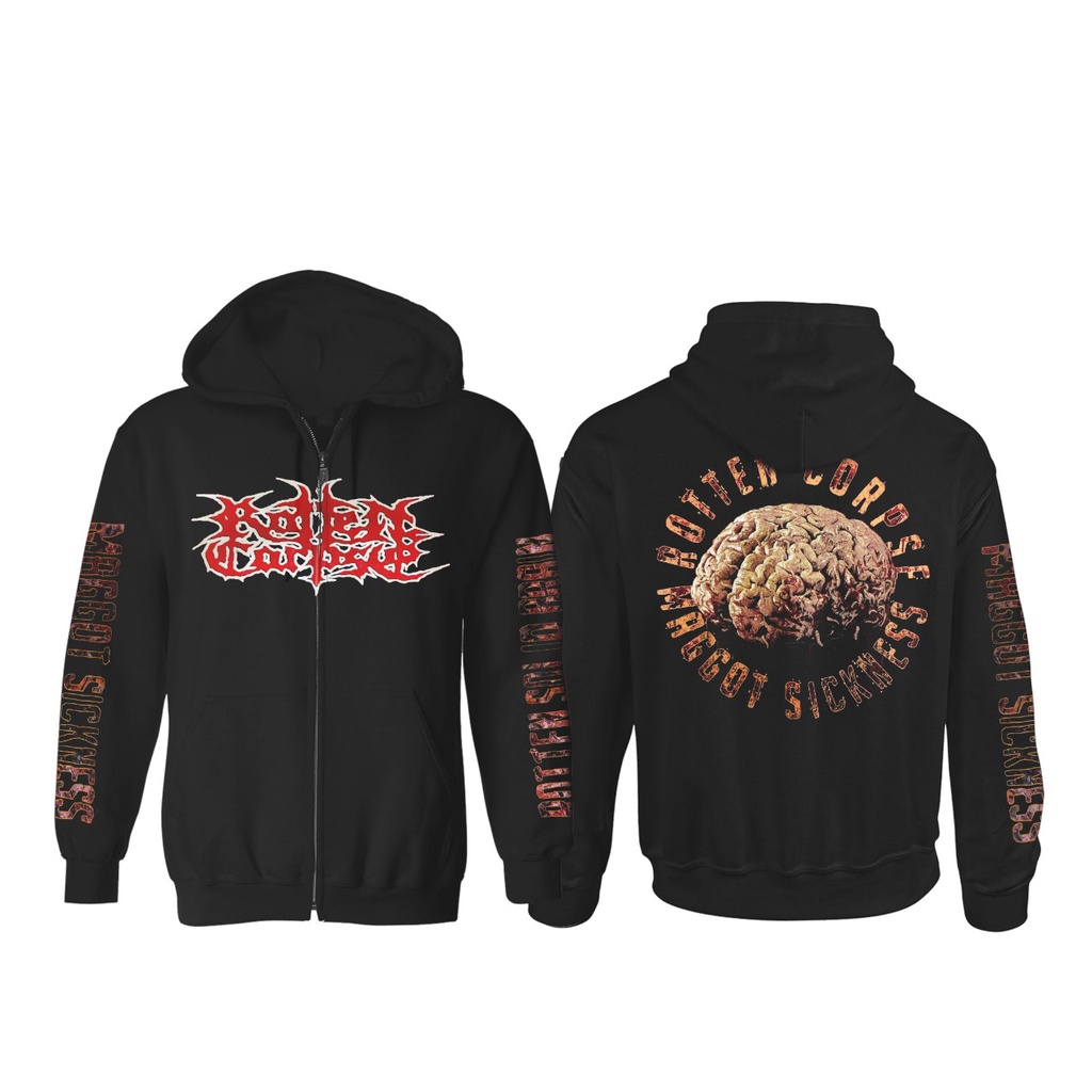 ORIGINAL Zipper ROTTEN CORPSE - Maggot sickness