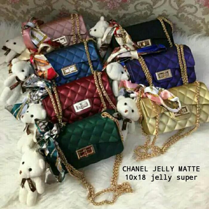 Tas Wanita Terbaru Branded PROMO CHANEL JELLY MATTE MINI