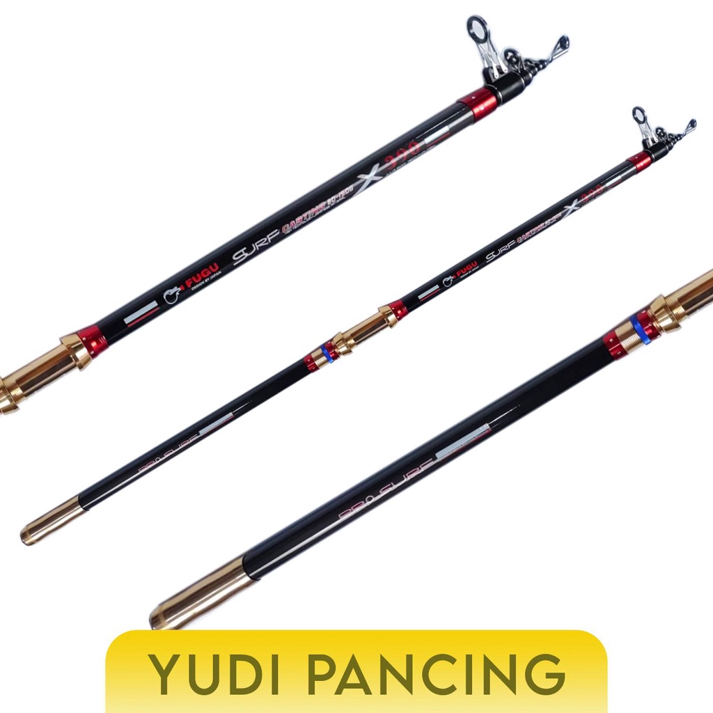 Joran Pancing Surf Laut Fugu Pro Surf 390 cm