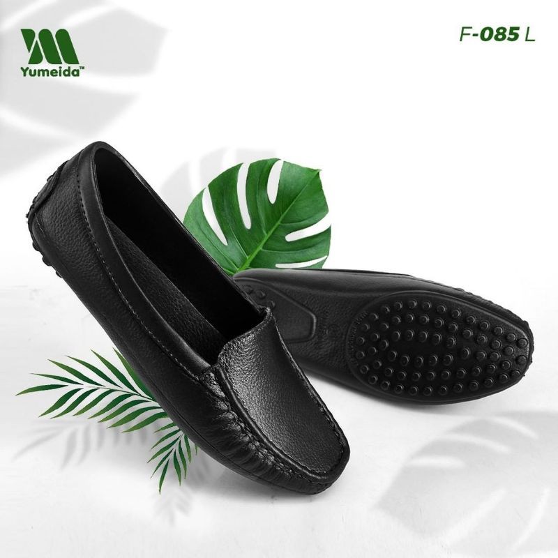 Sepatu Karet Wanita YUMEIDA 085 Sepatu Kerja Karet Hitam Sepatu Yumeida 085  Sepatu Karet Wanita Sepatu Pantofel Slip On Wanita