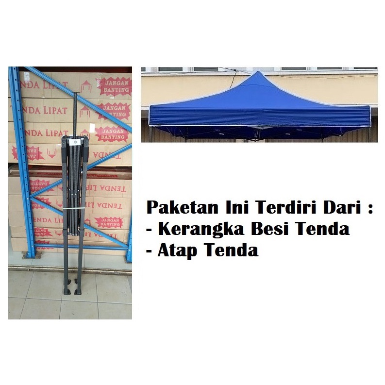 Tenda Lipat Ukuran 1.5x1.5 / Tenda Matic / Folding Tent