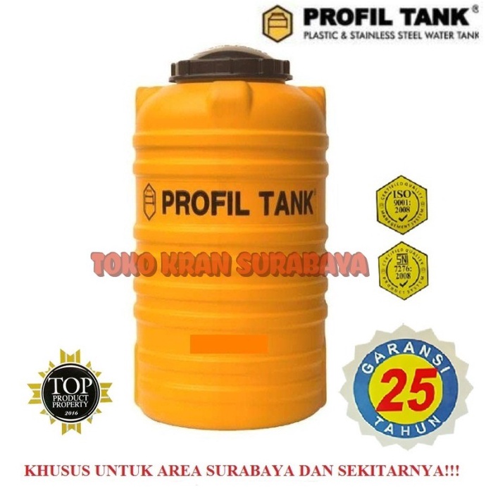 {elekstore} Tangki Air / Tandon Toren BPE Profil Tank tipe BPE-550L 550 liter - Kuning Murah
