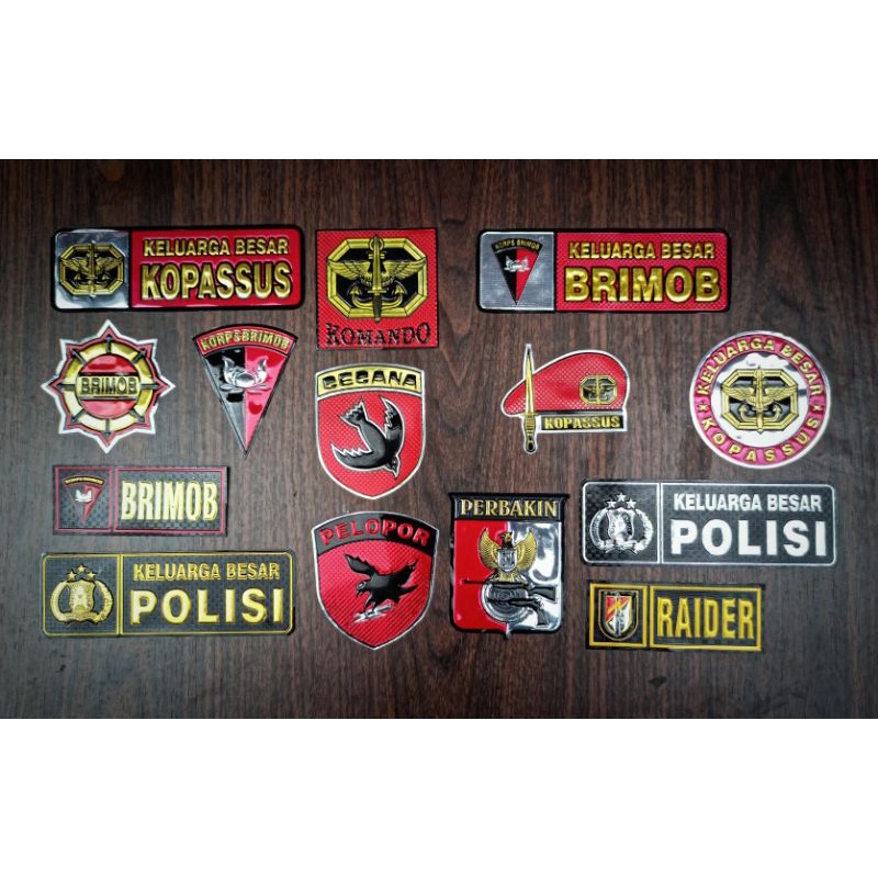 

stiker timbul