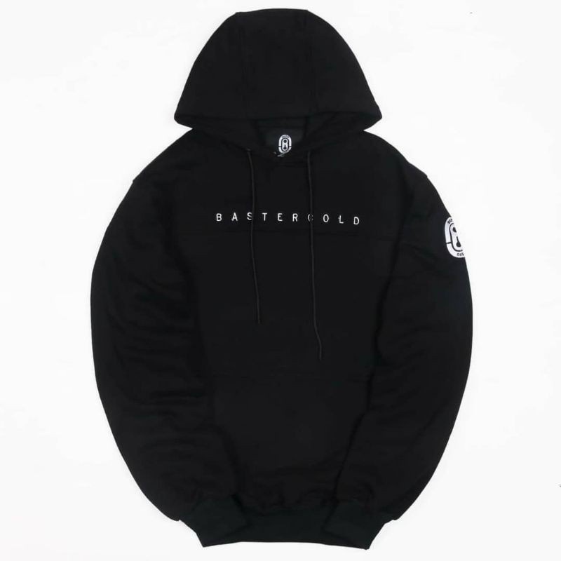 SWEATER HOODIE BASTER COLD MONOGRAM - HOODIE PRIA WANITA ORIGINAL PREMIUM TERLARIS - BERLAKU PEMBAYARN COD