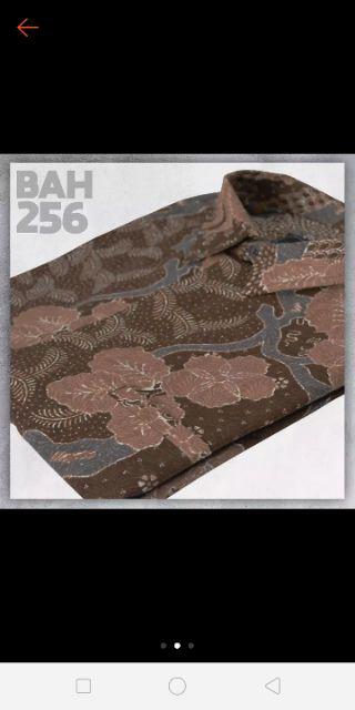 Kemeja Batik Pria/cowok Ukuran Besar-jumbo-big Size-xxxxxl (bah256)