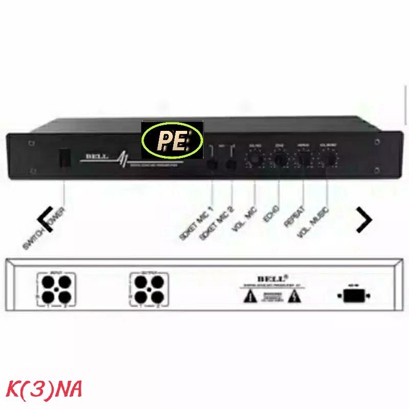 BOX  DIGITAL ECHO  A1 BELL