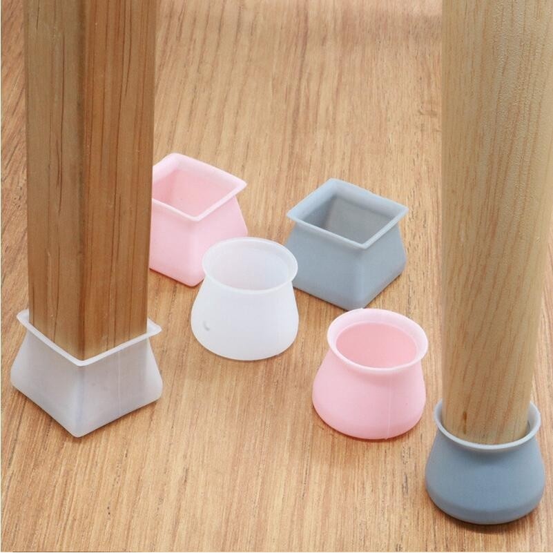 Alas sarung pelindung Furniture kaki meja kursi silikon silicone karet