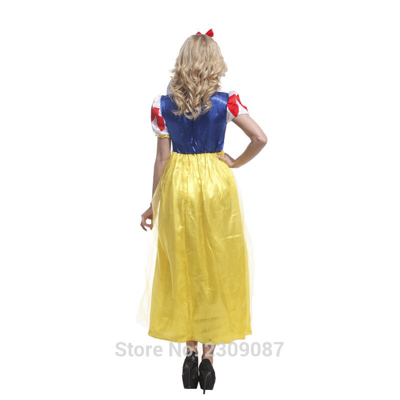 snow white dress costume halloween cosplay princess disney kostum