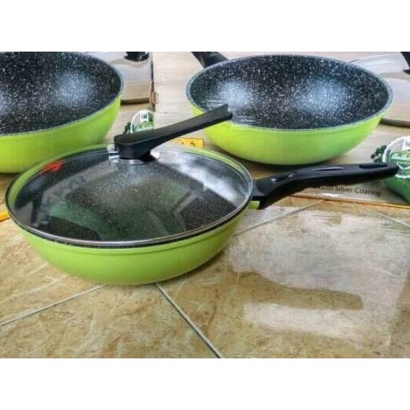 ｀ ILL Wok pan hc korea penggorengan anti lengket ✮