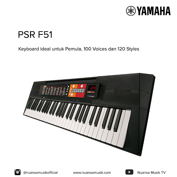 Yamaha Keyboard PSR-F51