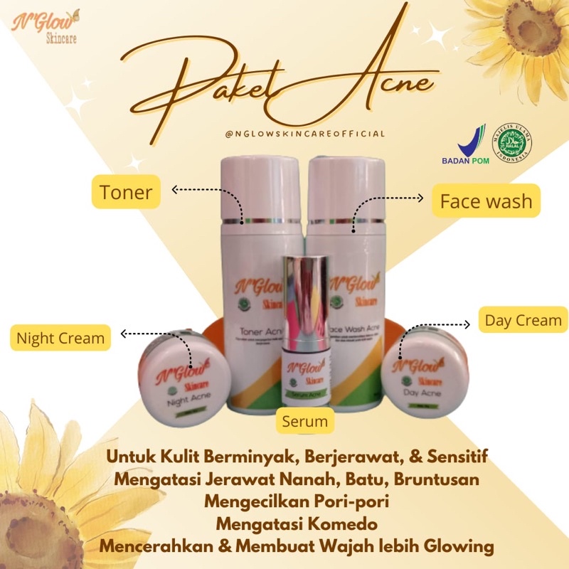 ECER N’GLOW SKINCARE ORI