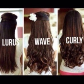 (PROMO) Hairclip Biglayer murah / Hair clip Biglayer murah lurus curly wavy