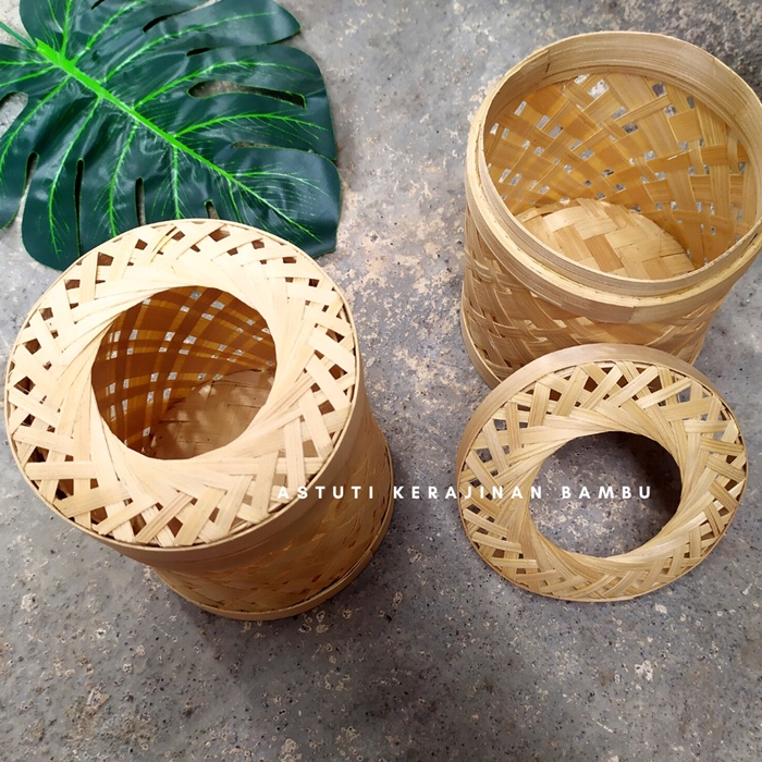 TEMPAT TISU BULAT tempat tisu bambu tempat tisu gulung tempat tisu