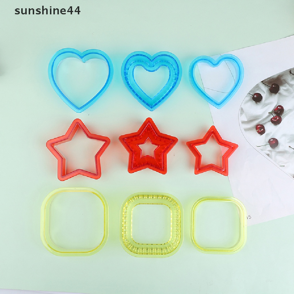 Sunshine Set Alat Pemotong + Penyegel Kantong Makanan Untuk Anak