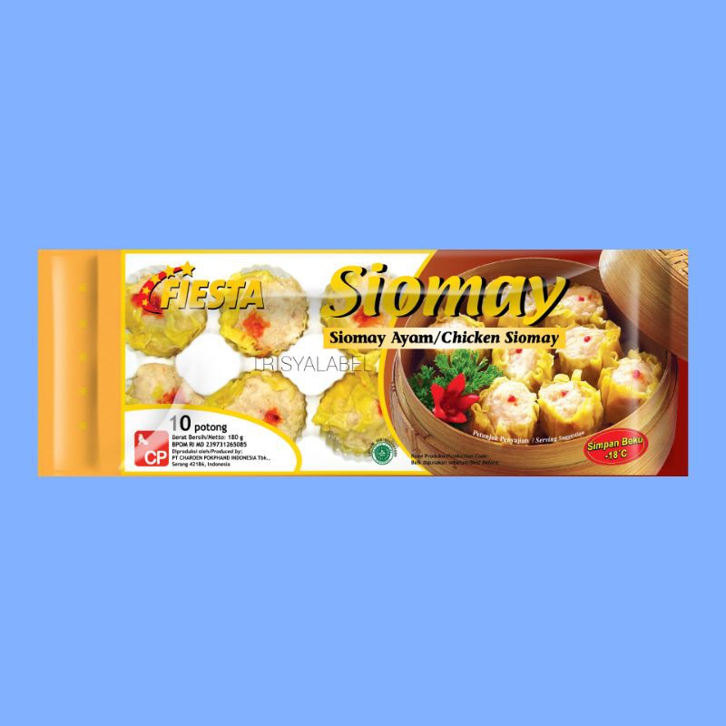 

180gr (10pc) Fiesta Siomay Chicken | Frozen Food | TRISYALABEL