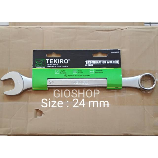 Kunci Ring Pas 24 mm Tekiro