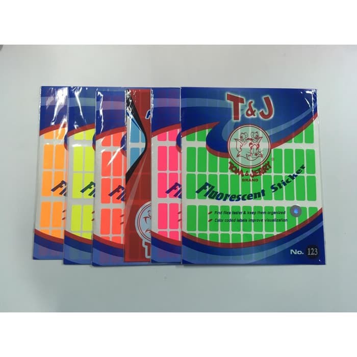 

T&J Labels WARNA (FLUORESCENT) 123