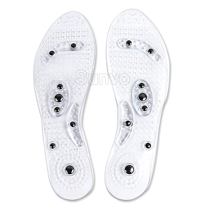 Alas Kaki Sepatu Magnetic Silicone Gel Pad Therapy Massage - Sn18