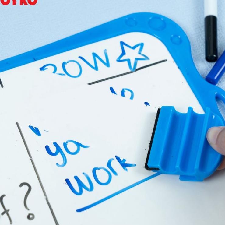 

E-AET) ♥) PAPAN TULIS SET WHITEBOARD SET JOYKO WBS-170CO / PAPAN TULIS KECIL bisa cod)